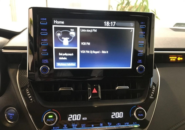 Toyota Corolla cena 81500 przebieg: 64709, rok produkcji 2019 z Ząbkowice Śląskie małe 191